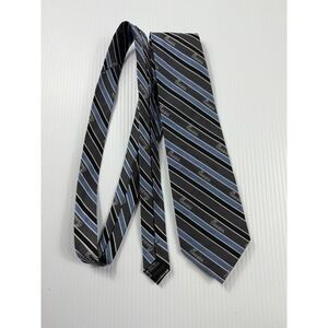 Chick-fil-A Striped Necktie‎ Silk Logo Business Casual Career